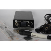 Паяльна станція Quicko T12-952 STC HAKKO T12 Ручка 900 серії Двокольоровий OLED дисплей Паяльна станція Quicko T12-952 STC HAKKO T12 Ручка 900 серії Двокольоровий OLED дисплей