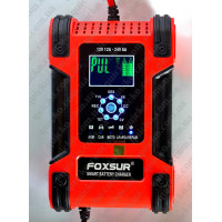 Автоматическое зарядное устройство FOXSUR 12В/24В 12-6A для зарядки, восстановления, автомобильных аккумуляторов Автоматическое зарядное устройство FOXSUR 12В/24В 12-6A для зарядки, восстановления, автомобильных аккумуляторов