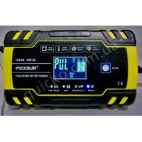Автоматическое зарядное устройство FOXSUR 12V/24V 4-8A для зарядки, восстановления, автомобильных аккумуляторов Автоматическое зарядное устройство FOXSUR 12V/24V 4-8A для зарядки, восстановления, автомобильных аккумуляторов
