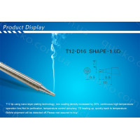 Жало QUICKO типа HAKKO T12 - D16 Жало QUICKO типа HAKKO T12 - D16