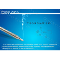 Жало QUICKO типа HAKKO T12 - D24 Жало QUICKO типа HAKKO T12 - D24
