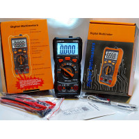 Цифровой мультиметр RICHMETERS RM113D НТС черный