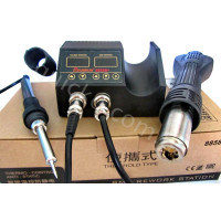 Паяльна Станція SUNRUN 8858D+ Термофен та Паяльник 