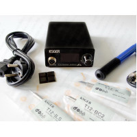 Паяльна станція KSGER STM32 T12 2.1S Ручка 9501 з системою швидкої заміни жала