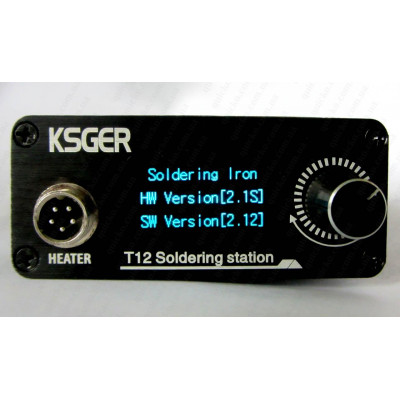 Паяльная станция KSGER STM32 T12 2.1S Ручка 9501 с системой быстрой смены жала 