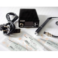 Паяльна станція KSGER STM32 T12 2.1S Ручка МЕТАЛ з системою швидкої заміни жала