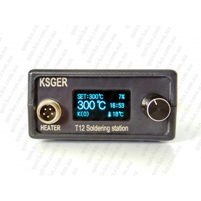 Паяльна станція KSGER STM32 T12 2.1S Ручка 900 серії CK