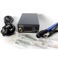 Паяльна станція KSGER STM32 T12 2.1S Ручка 9501 з системою швидкої заміни жала CK